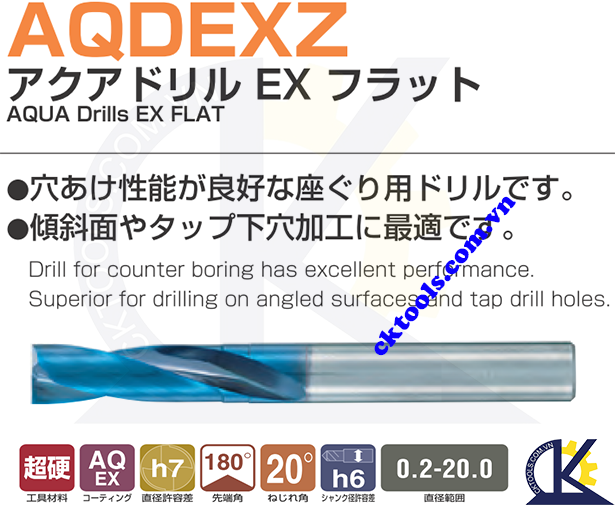 Mũi khoan Nachi AQDEXZ 0.2, Mũi khoan Nachi List 9610 0.2, Mũi khoan Nachi List 9610 F0.52, Mũi khoan hợp kim Nachi D0.2