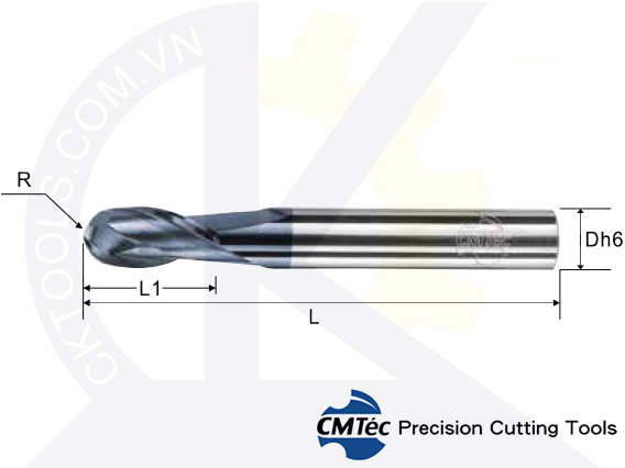 Dao phay CMTec CEBGM2, Dao phay thép CMTéc CEBGM2